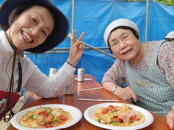 ピザ教室で大盛上がり～⤴️関連画像